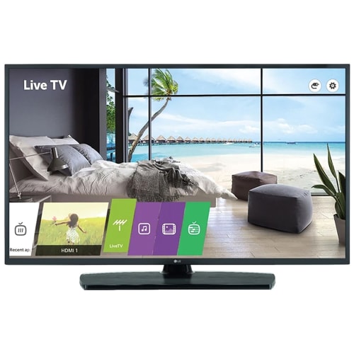 LG 43in 4K UHD Direct LED Television, Pro:Idiom, Black